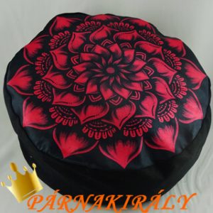 Fekete rózsa mandala