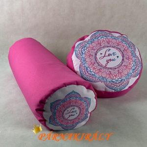 Pink love M-es jógapárna csomag